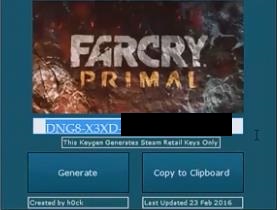 Far cry primal serial key free